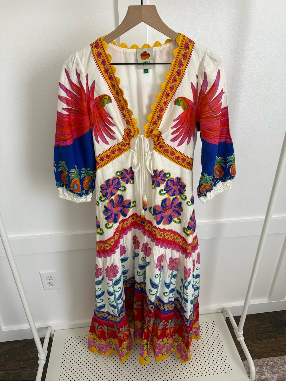Farm Rio Vivid Garden Maxi Dress